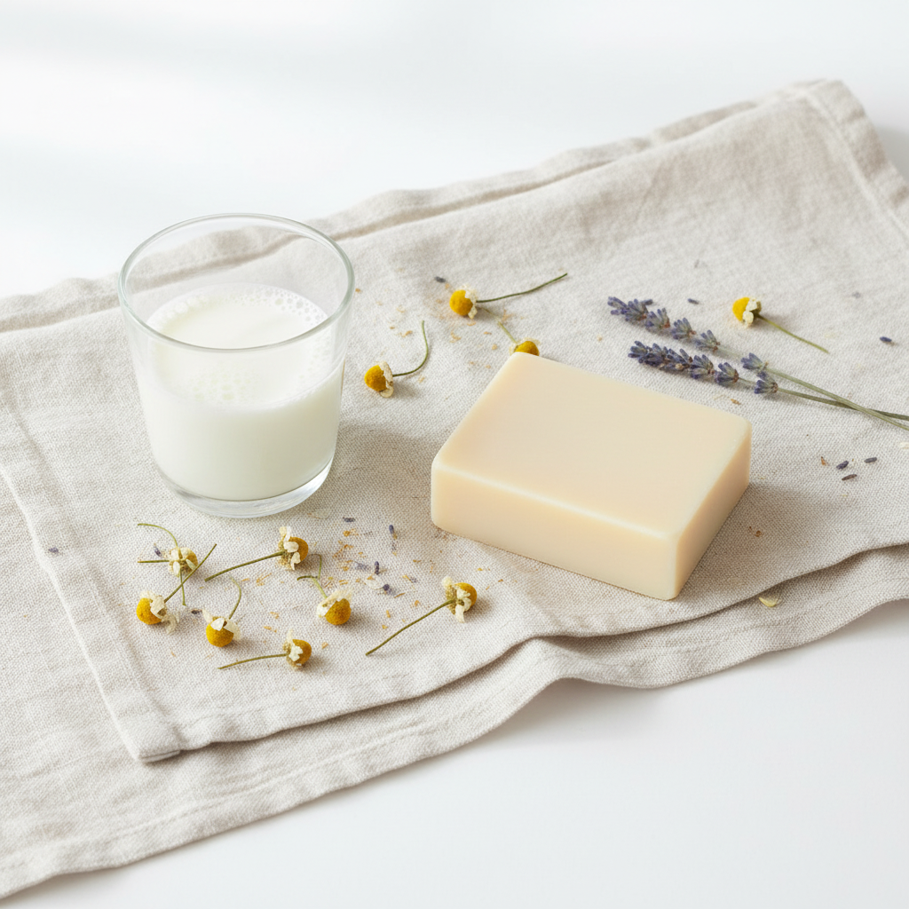 Oat Soap - Goat Milk & Lavender